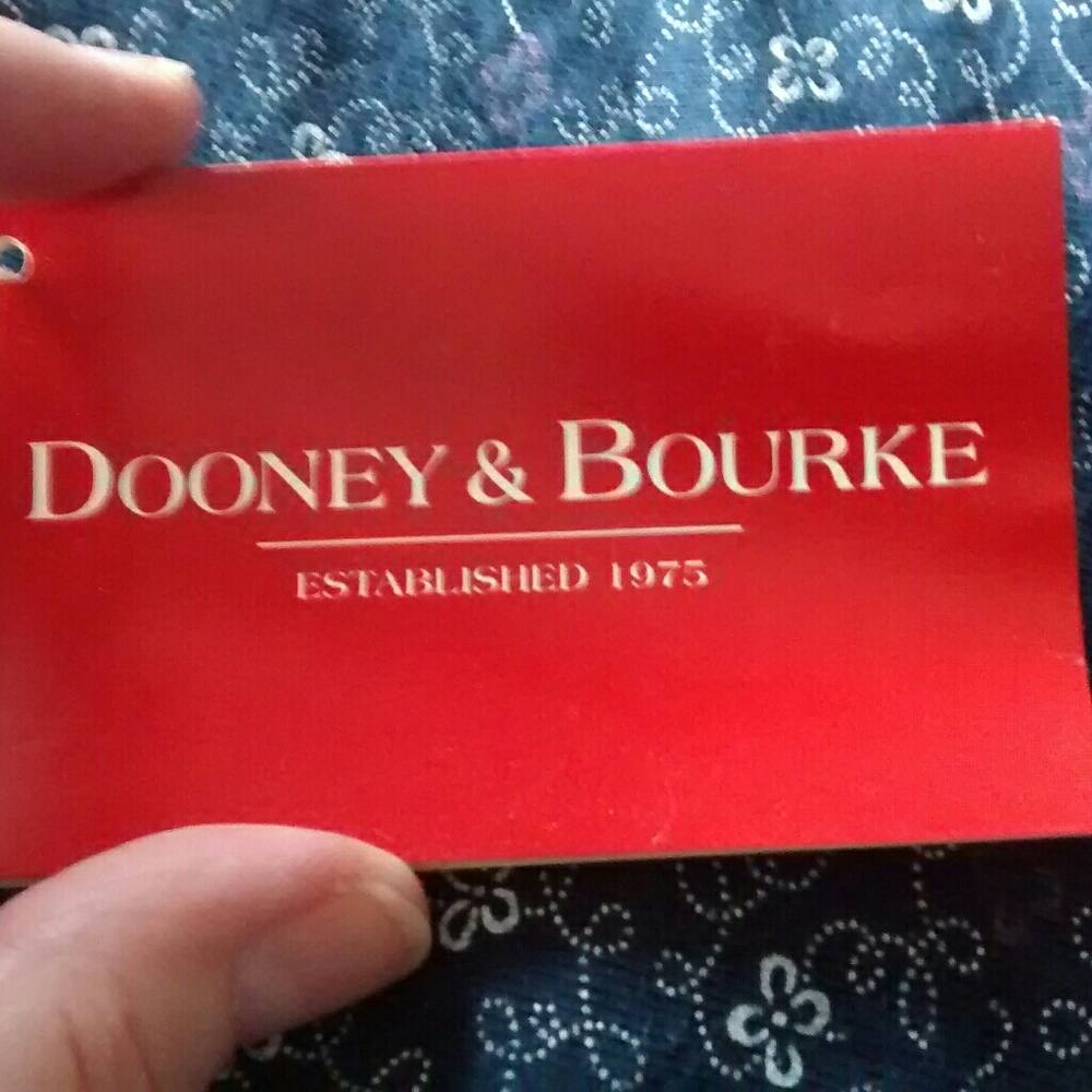 Vintage 00's Dooney & Bourke Leather Wristlet-Never Used - Picture 5 of 7